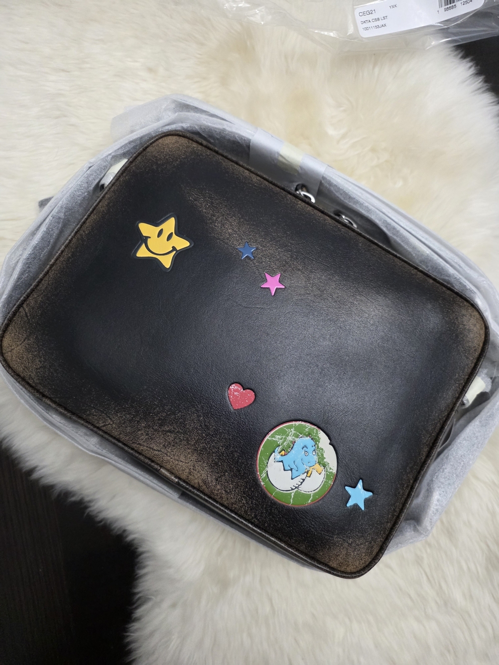 COACH Rexy Dakota Sticket Print Loved Leather 10th Anniversary - Picture 3 of 4